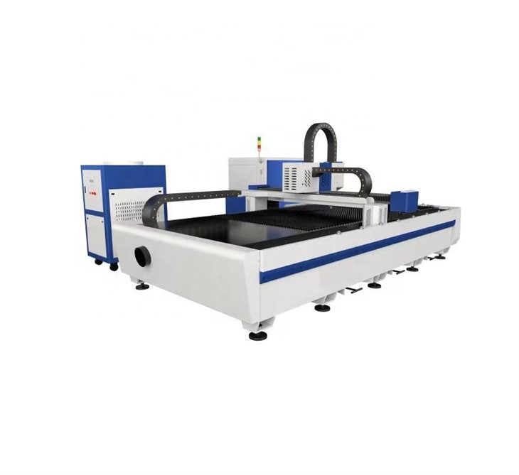 Machine de découpe laser de tôle de type ouvert à une table, 3 kW